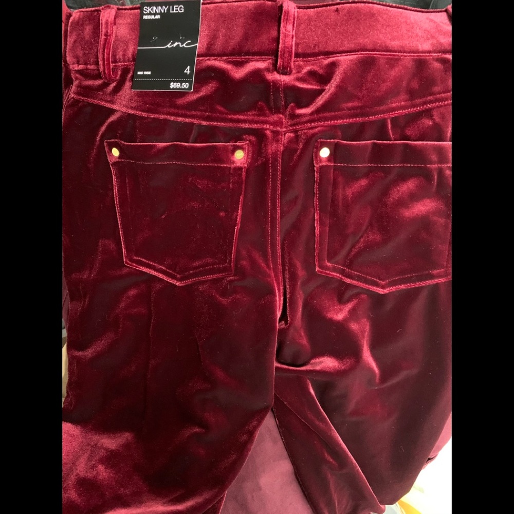 Women’s INC velvet pants